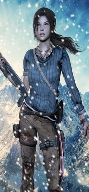iPhone Xs Max Rise Of The Tomb Raider Baggrund — iPhone 13 Pro Max Wallpapers