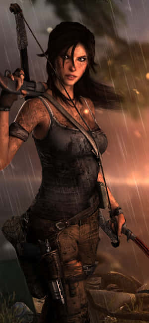 Iphone Xs Max Rise Of The Tomb Raider Baggrund — Samsung Galaxy S20 Wallpapers