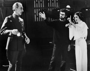 Legendariske britiske skuespiller Peter Cushing — Star wars Wallpapers