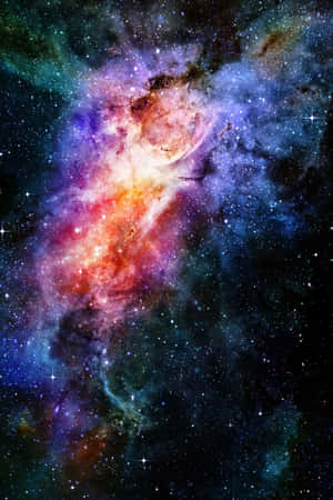 Levende abstrakt startskærmbaggrund — Huawei MatePad 11.5 (2025) Wallpapers