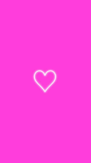 Neonlyserøde æstetiske billeder — Neon pink æstetik Wallpapers