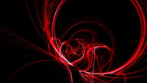 Levende neonlys rød baggrund — Neon rød Wallpapers