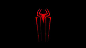 Levende neonlys rød baggrund — Neon rød Wallpapers