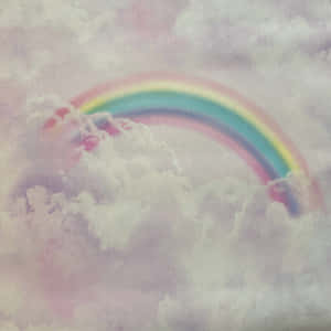 Pastelregnbue baggrund — Pastel regnbue Wallpapers