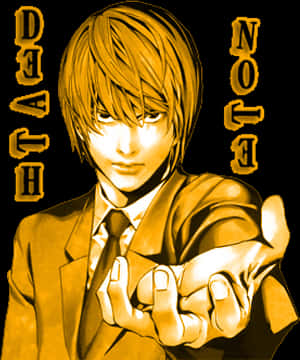 Light Yagami Death Note Anime Kunst