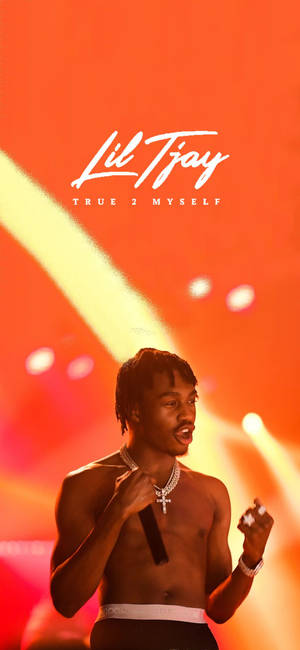 Lil Tjay True 2 Myself album-baggrund — iPhone 18 Pro Wallpapers