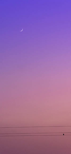 Lilla æstetisk telefon lilla og lyserød himmel — iPhone 17 Wallpapers