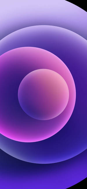 Lilla kugler iPhone 12 tapet — iPhone 12 Wallpapers