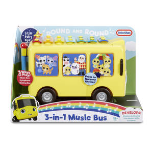 Little Baby Bum Musikbus — Pastel gul Wallpapers