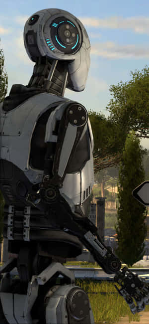 Iphone X The Talos Principle baggrund — Galaxy A27 Wallpapers