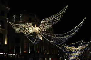 London juleenglelys tapet