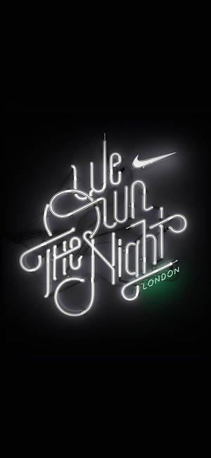 London Nike iPhone Logo — iPhone 18 Pro Max Wallpapers