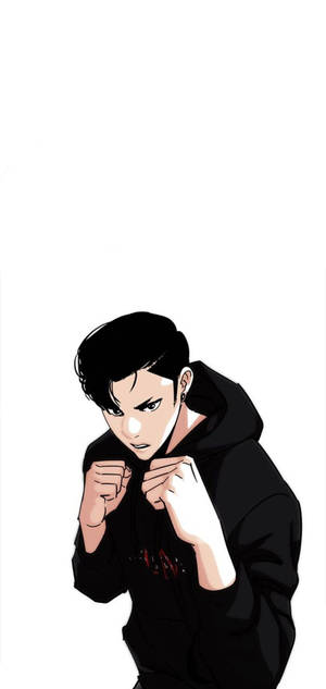 Lookism Zack knytnæve tapet — iPhone 12 Wallpapers