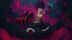 Luffy Gear 4 Gotisk tapet — Luffy gear 4 Wallpapers