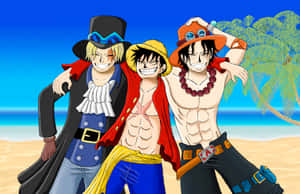 Luffy i aktion mod Doflamingo — Luffy Wallpapers