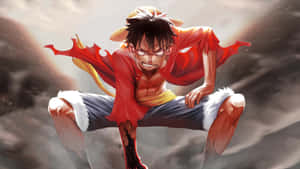 Luffy kæmper for retfærdighed og bliver Piratkongen — Luffy Wallpapers