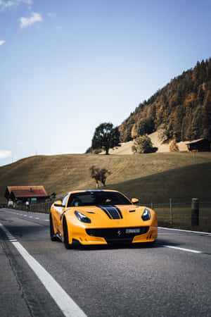 Ferrari baggrund — Vivo Pad6 Pro Wallpapers