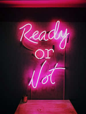 Neon pink æstetiske billeder — Neon pink æstetik Wallpapers