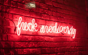 Neonrød æstetik