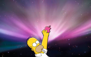 Macbook Air Homer — MacBook Air Wallpapers