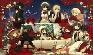 Anime-jul baggrund