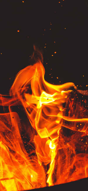 Flammebaggrund — OnePlus Nord CE5 Wallpapers