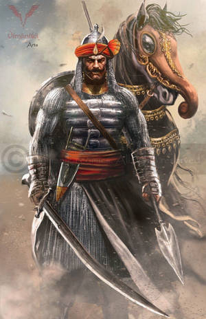 Maharana Pratap Fantasifuld Kunst 4K — Honor MagicPad 3 Pro 12.3 Wallpapers
