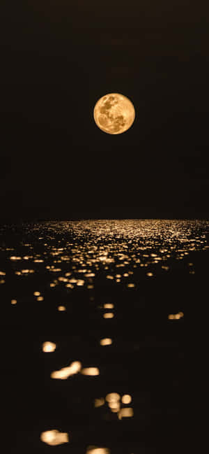 Månebaggrund — iPhone 17 Pro Max Wallpapers