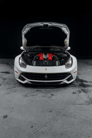 Ferrari baggrund — Vivo Pad5 Pro Wallpapers