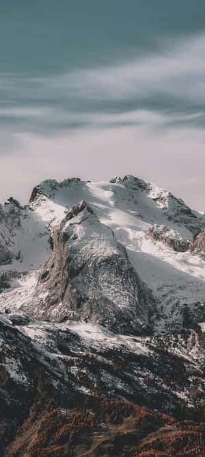 Majestætiske snedækkede bjergtoppe — Huawei Pura 90s Pro Max Wallpapers