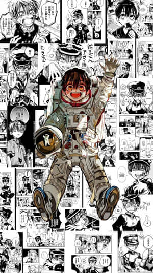 Manga-panel baggrund