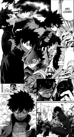 Manga-panel baggrund