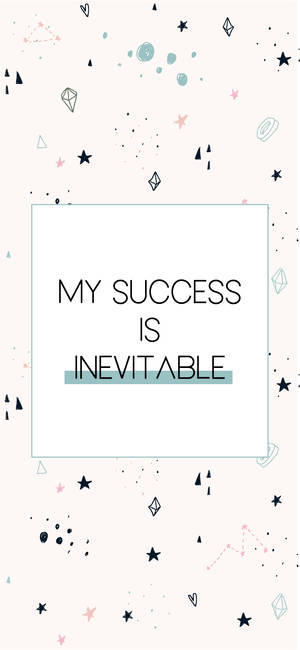 Manifest My Success tapet — iPhone Air Wallpapers
