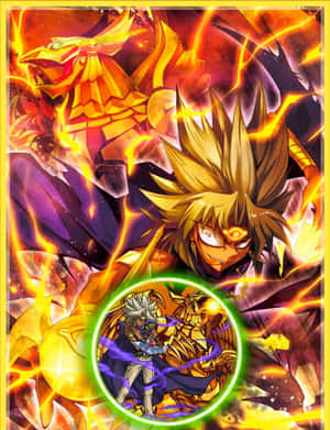 Marik Ishtar med Millennium-staven — Kindle Paperwhite Wallpapers