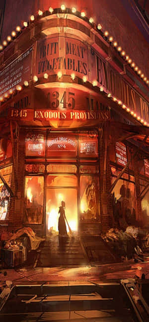 Iphone Xs Max Bioshock Infinite Baggrund — IQOO Neo Wallpapers