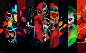 Superhelte Baggrund — Marvel Wallpapers