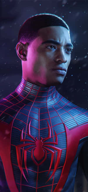 Miles Morales Iphone — Redmi Note 17 Wallpapers