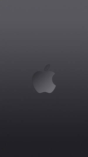 Mat sort Apple-logo iPhone SE — iPhone Se Wallpapers