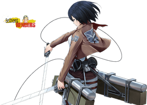 Mikasa Ackerman Render Af Bechienot-d6doimp - Attack On Titan Render, HD Png Download