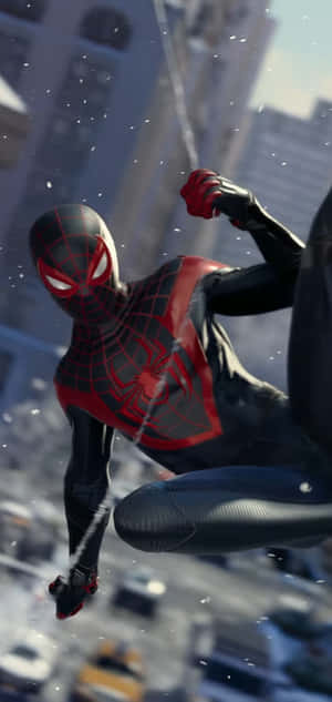 Miles Morales iPhone — Galaxy A27 Wallpapers