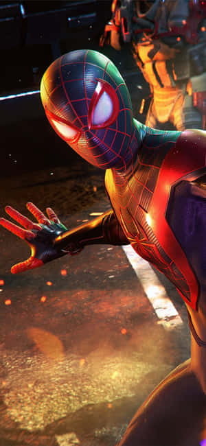 Miles Morales Iphone — Redmi Note 15 Wallpapers