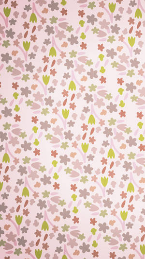 Minimalistisk blomster iPhone — Blomst Wallpapers