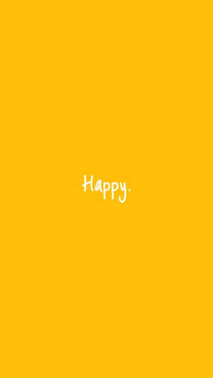 Minimalistisk glad sød pastelgul — Gul æstetik Wallpapers