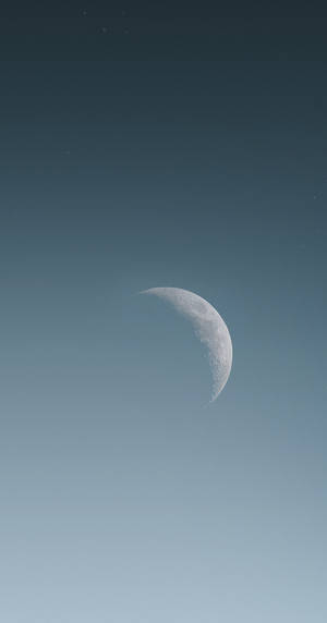 Minimalistisk halvmåne æstetik — Æstetisk måne Wallpapers