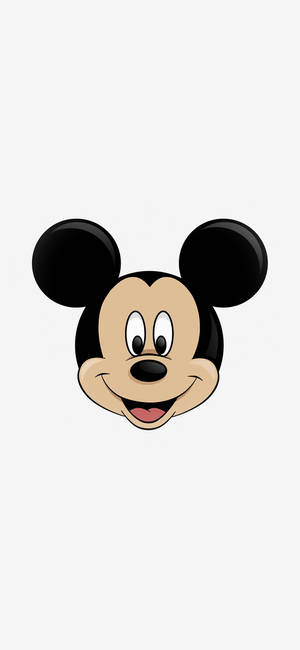 Minimalistisk Mickey Mouse Iphone — Galaxy S25 Wallpapers