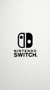 Rent minimalistisk design med Nintendo Switch-logoet. — iPhone 6 Wallpapers