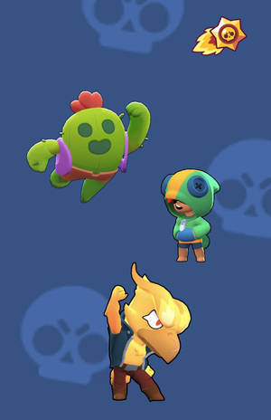 MOBA Figurer Brawl Stars 4K — Infinix Xpad GT Wallpapers
