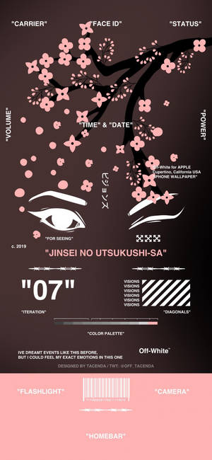 Japansk Off White baggrund — iPhone 17 Pro Wallpapers