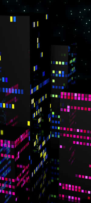 Mørk by cyber Y2K æstetik — Realme P4x Wallpapers