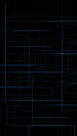 Mørk telefon med blå linjer — Mørk telefon Wallpapers